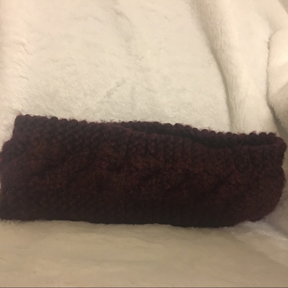 Handmade Knitted Headband Ear Warmers - Picture 3 of 3